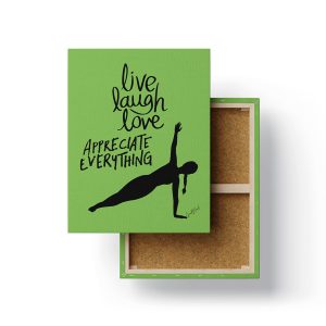 Live, Laugh, Love, Appreciate Everything: Inspirational Wall Art for Joy & Gratitude - The GoodMood Shop