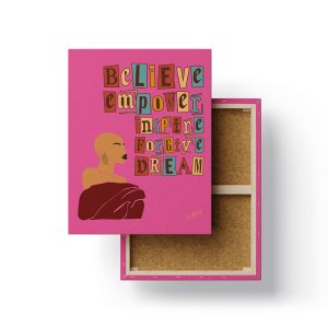 Empower Your Soul: Believe, Inspire, Dream Canvas Wall Art - The GoodMood Shop