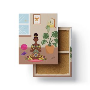 Deep Meditation, A Journey Within: Canvas Art – The GoodMood Shop